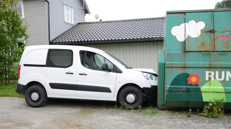 Hit men ikke lenger, søppelkontaineren satte en effektiv stopper for den kommunale utbryteren.