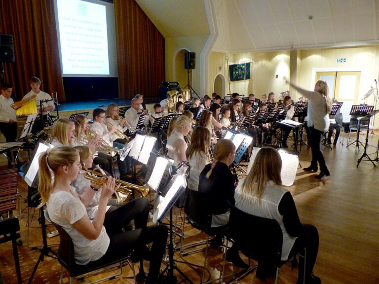 Med en besetning på 47 er Korgen Skolemusikkorps imponerende både i størrelse og lyd.