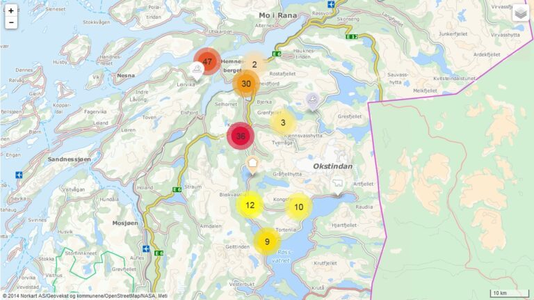 Nå kan du finne eiendomsoverdragelsene direkte i kartet.