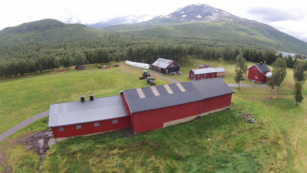 Stor kontrast mellom vinter og sommer.