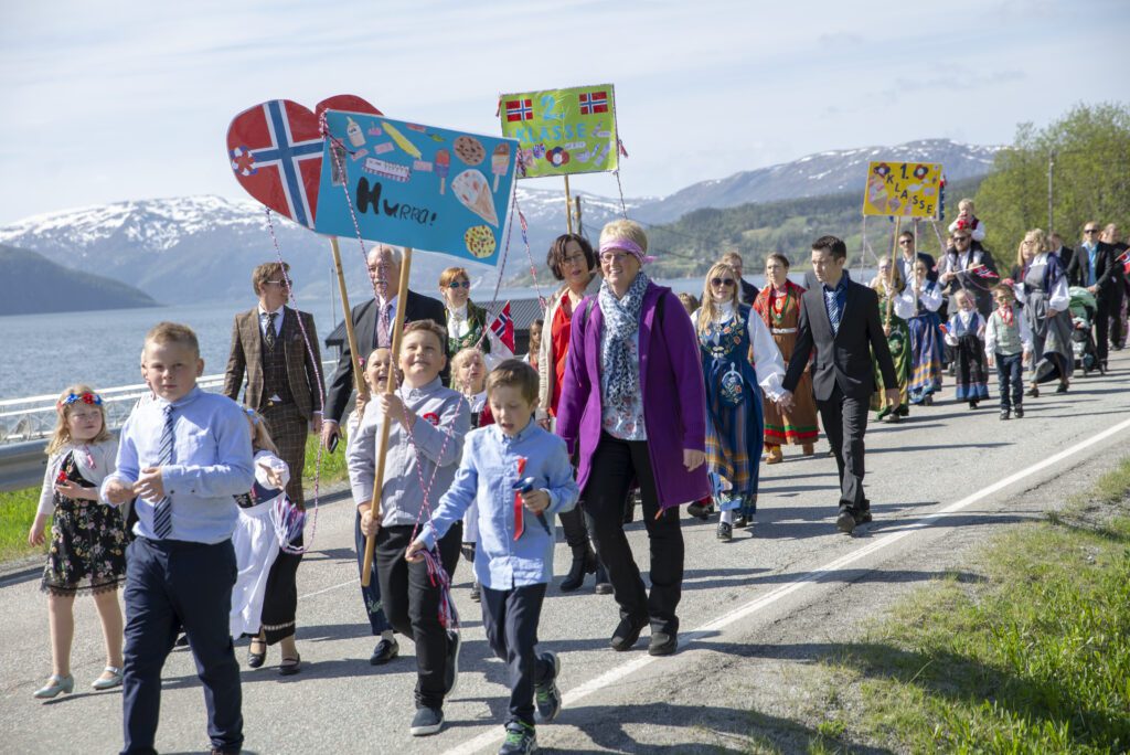 Togene på nasjonaldagen var lange