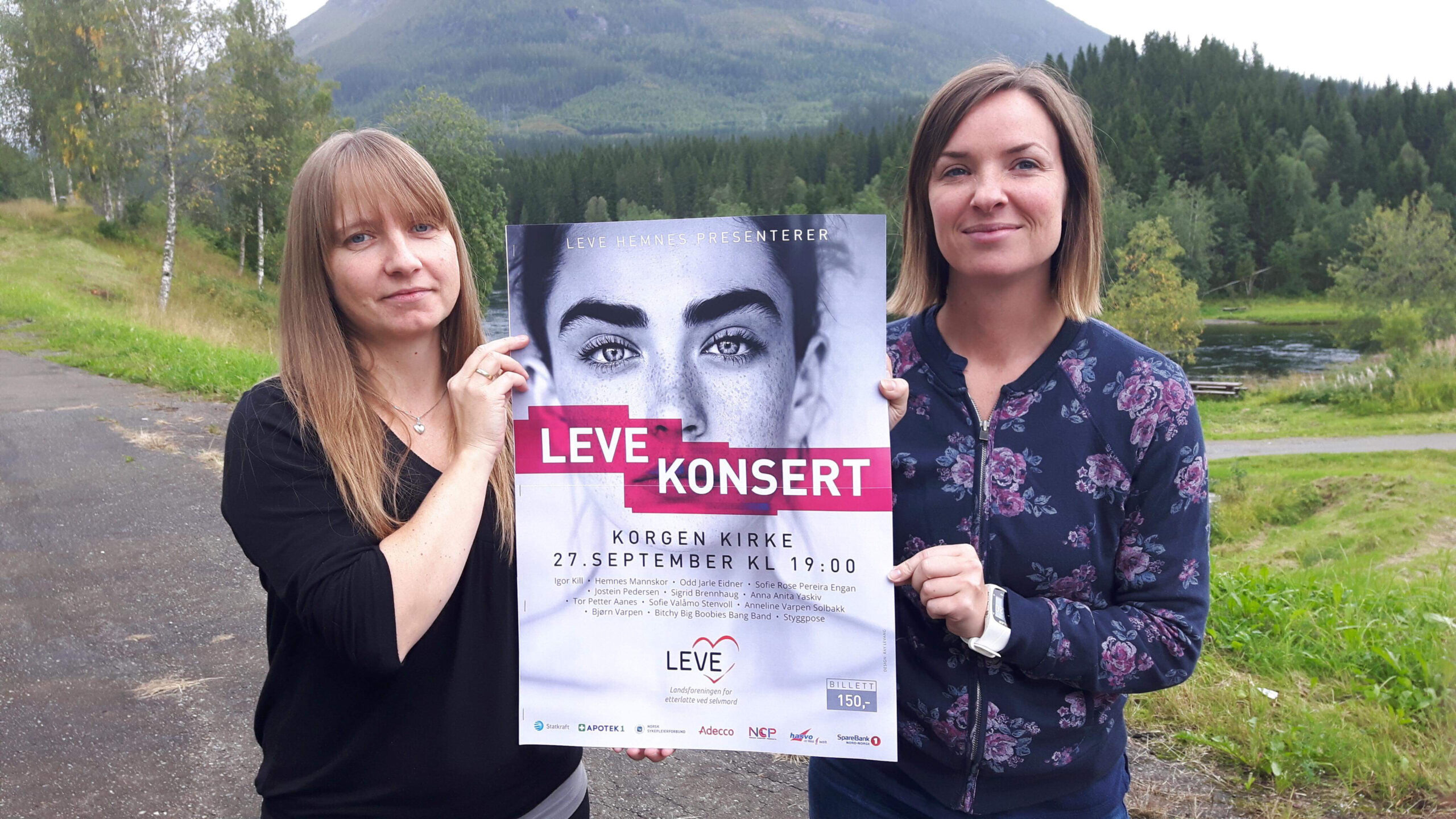 Marita Tustervatn og Iselin Villmones.