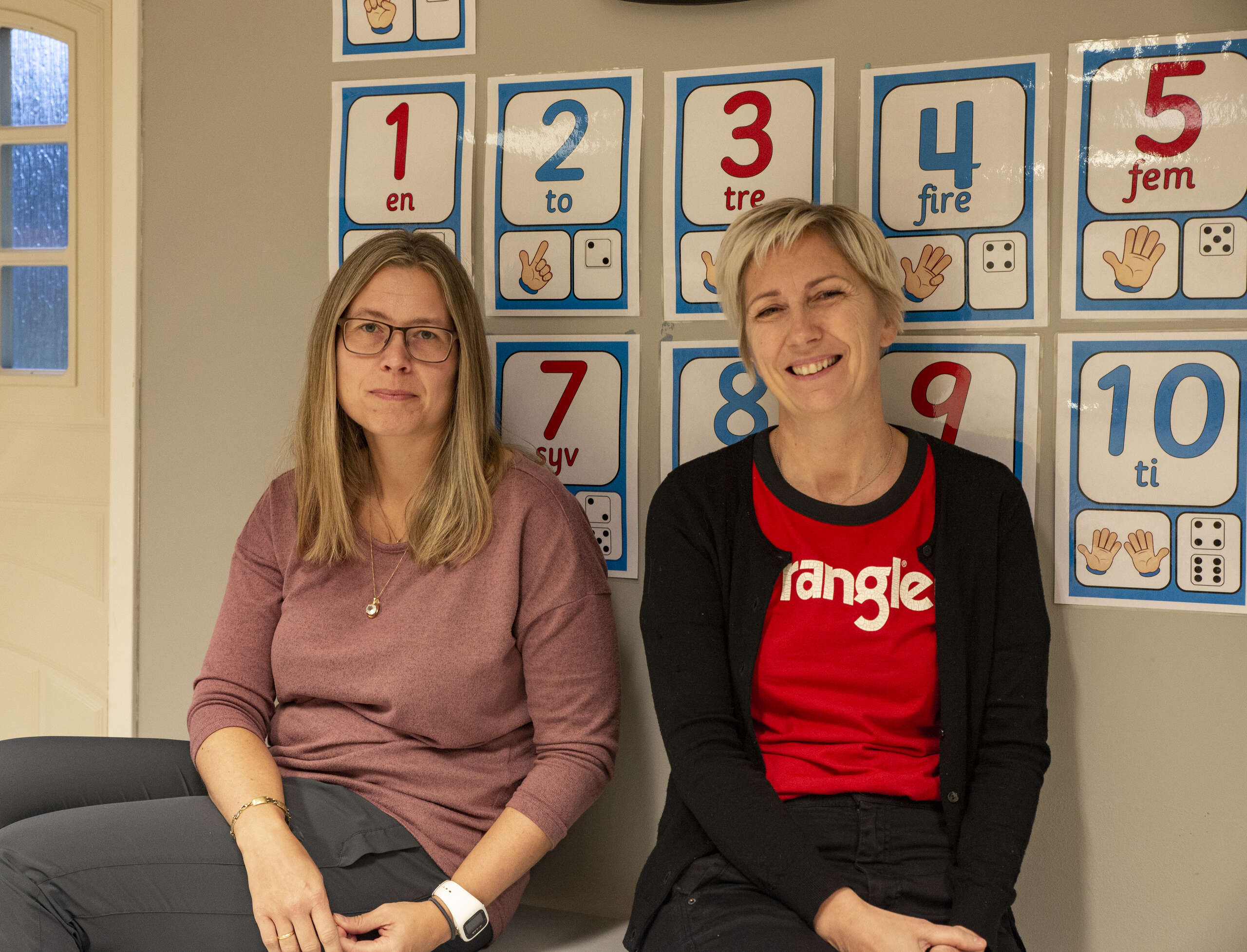 Marte Lenningsvik og Merethe Vatshaug håper at flere vil satse på "Circle of security".
