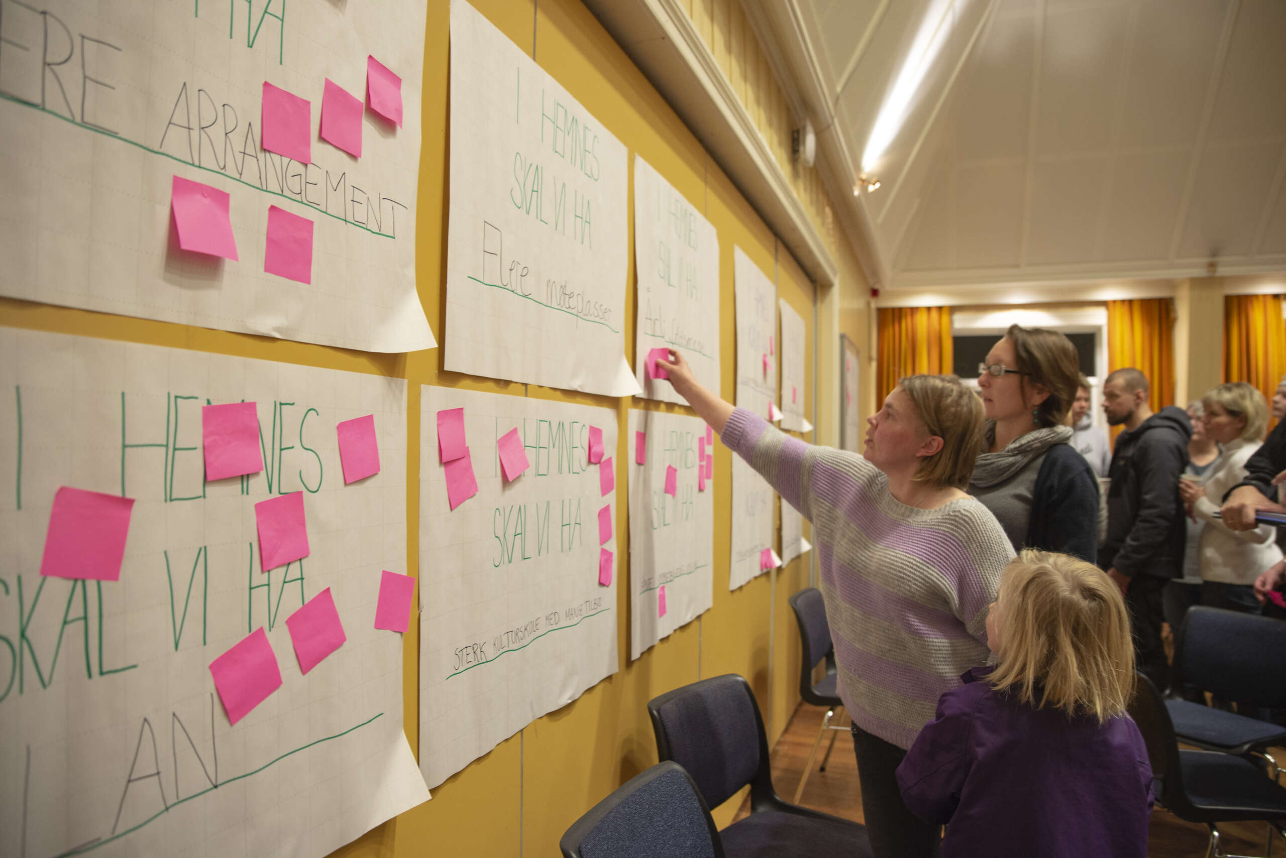 Alle skulle stemme på hva de selv syntes var viktigst for å få en bra oppvekstkommune.