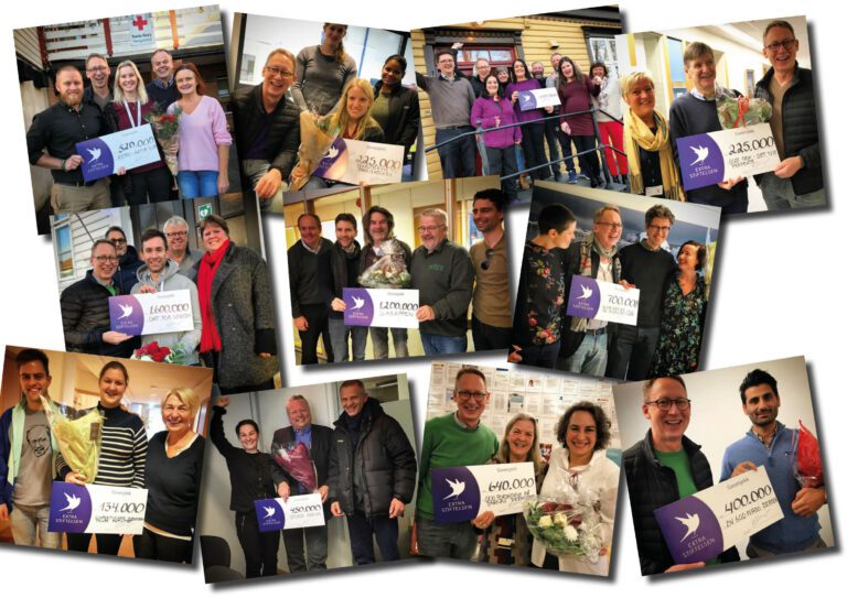 Det har vært tidenes pengedryss i 2018