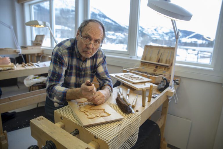 Svein Arne Fredriksen er en gjenganger i LHL sine lokaler.
